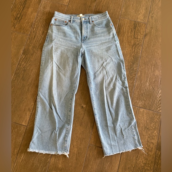 Madewell The Perfect Vintage Wide-Leg Crop Jean sz 29 NO603 - Picture 3 of 9